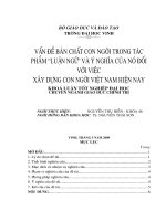 Quá trình ra đời và lãnh đạo cách mạng của đảng bộ huyện hưng nguyên (nghệ an) từ năm 1930 đến năm 1945 