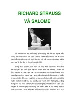 Tài liệu RICHARD STRAUSS VÀ SALOME ppt
