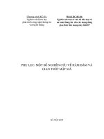 Một số nghiên cứu về hàm băm và giao thức mật mã 