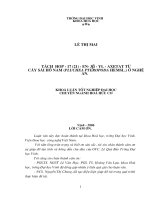 Tách hop   17 (21)   en   3b   YL   axetat từ cây sài hồ nam (pluchea pteropoda hemsl) ở nghệ an 