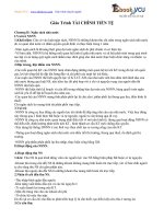 Giáo Trình TÀI CHÍNH TIỀN TỆ