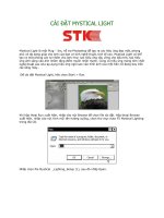 Tài liệu Cài đặt Mystical Light pdf