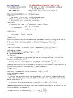 Tài liệu Thi thử ĐH Toán 3_THPT Hoằng Hóa 2010 pdf
