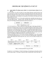 Tài liệu Chương III: Tập lệnh của vi xử lý docx