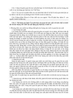 Tài liệu Các câu hỏi môn Triết học pptx