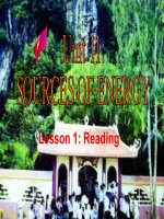 Gián án unit 11 lesson 1 reading (CB)