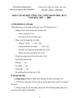 Bài giảng Báo cáo sw kết H.K