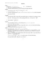 Tài liệu MẪU ĐỀ TOÁN ÔN THI ĐẠI HỌC doc