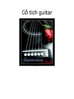 Tài liệu Cổ tích guitar .Sau khi xếp đặt tất cả các thứ, ông chủ nhà hỏi tôi: - Cháu docx