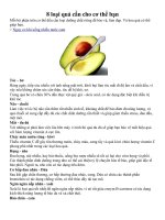 8 loại quả cần cho cơ thể bạn 