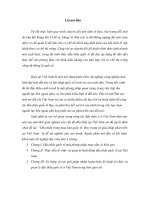 Đấu thầu trong mua bán quốc tế, thực trạng và giải pháp phát triển tại việt nam 