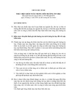 Tài liệu Hệ thống chuẩn mực kế toán Việt Nam - Chuẩn mực số 401 Thực hiện kiểm toán trong môi trường tin học ppt