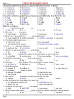 Bài soạn ÔN THI TNPTTH + ĐÁP ÁN_010