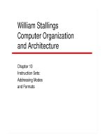 Tài liệu William Stallings Computer Organization and Architecture P5 pptx