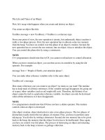 Tài liệu The Life and Times of an Object pdf