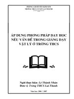 Gián án CHỈ ĐẠO QUÁ TRÌNH DẠY HỌC