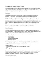 Tài liệu Display Data Using the Repeater Control pptx