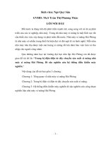 Trang bị điện điện tử dây chuyền sản xuất xi măng nhà máy xi măng hải phòng  đi sâu nghiên cứu hệ thống điều khiển máy nghiền 