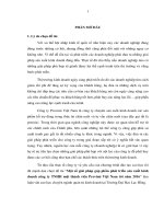 Một số giải pháp góp phần phát triển sản xuất kinh doanh công ty TNHH một thành viên provimi việt nam tới năm 2016 