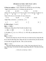 Gián án de khao sat HSG4