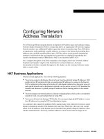 Tài liệu Configure NAT docx