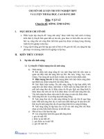 Tài liệu Chuyên đề Luyện thi Tốt nghiệp THPT và Luyện thi Đại học, Cao đẳng 2009 - Môn: Vật lí pdf