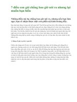 7 điều con gái chẳng bao giờ nói ra nhưng lại muốn bạn hiểu