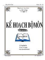 Gián án Ke hoach gaing day NV 6 - 2010 - 2011