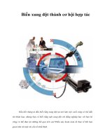 Tài liệu Biến xung đột thành cơ hội hợp tác doc