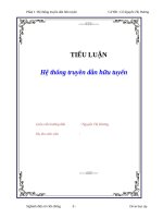 Tài liệu Tiểu luận 