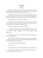 Tài liệu KẾ BỎ CHẠY doc