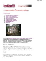 Tài liệu Home Automation Basics ppt