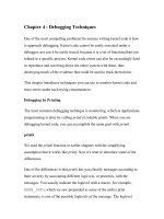 Tài liệu Linux Device Drivers-Chapter 4 : Debugging Techniques pptx