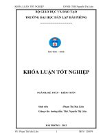 Hoàn thiện công tác kế toán vốn bằng tiền tại công ty cổ phần tư vấn đầu tư xây dựng và thương mại SIC 