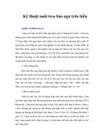 Tài liệu Kỹ thuật nuôi treo bào ngư trên biển doc