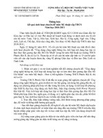 Gián án Kết quả sinh hoạt chuyên đề môn Mỹ thuật