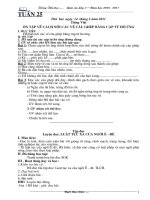 Bài soạn GA Buổi 2 tuần 25