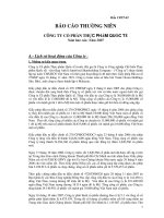 Tài liệu Công ty Cổ phần thực phẩm Quốc tế pptx