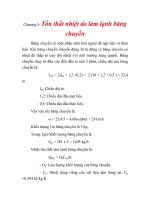 Tài liệu Đồ án thiết kế kho lạnh chế biến hải sản ở hải phòng, Chương 5 pdf