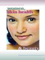 Tài liệu WOMEN, SKIN HEALTH AND BEAUTY docx