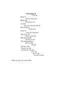 Gián án Về trường cũ