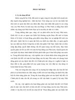 Luận văn hoạt động giám sát của quốc hội đối với chính phủ theo pháp luật hiện hành 