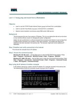 Tài liệu Lab 1.1.7 Using ping and tracert from a Workstation ppt