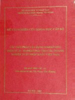 Các giải pháp vận dụng marketing điện tử (e marketing ) cho các doanh nghiệp xuất khẩu việt nam 