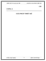 Luận văn thiết kế sơ bộ nút giao thông lập thể 