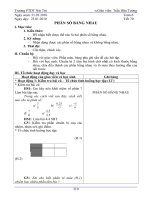 Bài giảng Tiết 67 Phân số bằng nhau