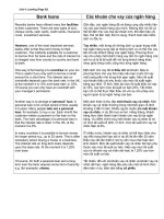 Tài liệu Các khoản cho vay ngân hàng doc