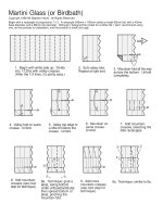Tài liệu Nghệ thuật xếp hình Nhật Bản: MARTINI pptx