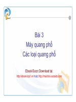 Tài liệu Máy quang phổ và các loại máy quang phổ ppt