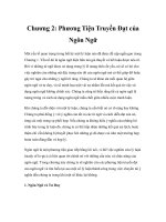 Tài liệu Phương Tiện Truyền Đạt của Ngôn Ngữ - Phần 1 ppt